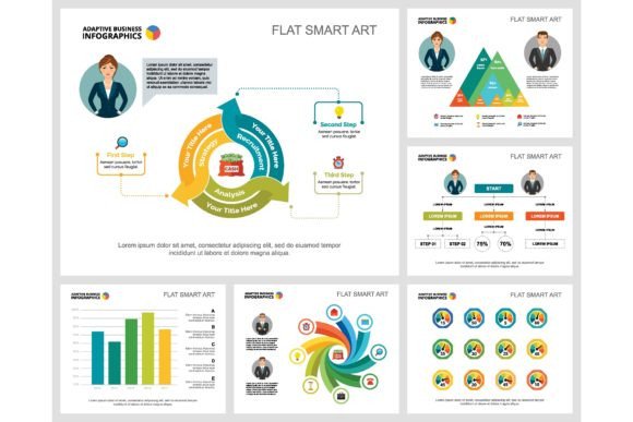 Download Colorful Consulting or Banking Concept I - Color Collection