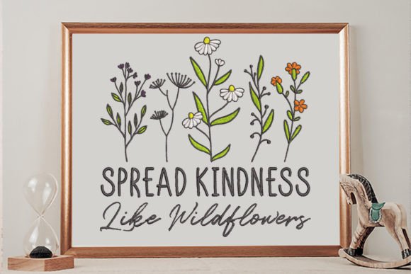 Download Spread Kindness Like Wildflowers - Premium Resources