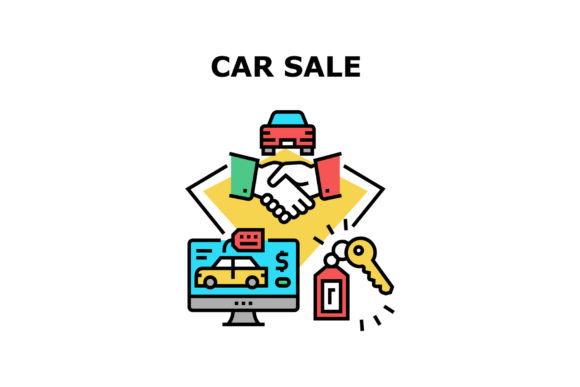 Download Car Sale Dealership Concept Color - Color Collection