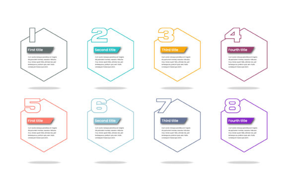 Download Infographic Template with Numbers 8 - Info Collection