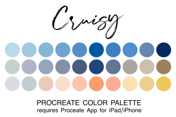 Download Cruisy Procreate Color Palette - Color Collection