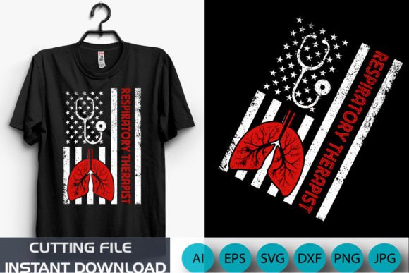 Download Respiratory Therapist Shirt America Flag - Respiratory Collection
