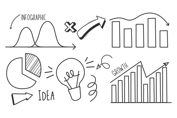 Download Doodle Infographics Logo Vector - Info Collection