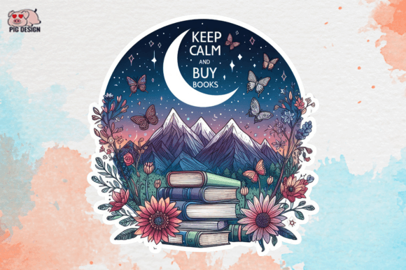Download Keep Calm and Buy Books Sublimation - Buy Collection