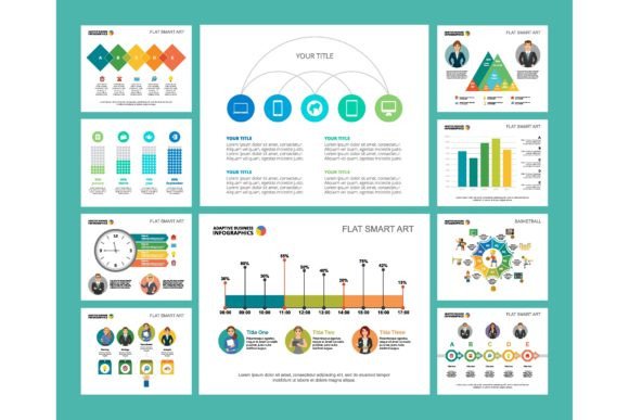 Download Colorful Consulting or Workflow Concept - Color Collection