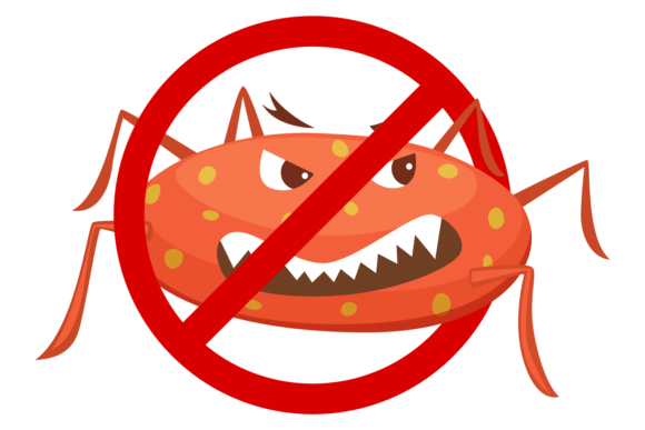 Download Microbe Forbidden Sign. Disease Spread P - Spread Collection