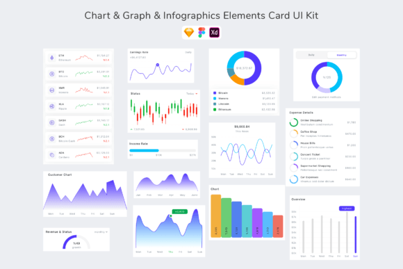 Download Chart &amp; Graph &amp; Infographics Elements - Info Collection